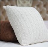 Sample Style Knitting Squareshape Cushion