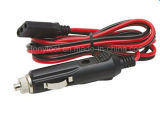 12V 3-Pin Plug Fused Replacement CB Power Cord