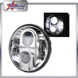 Round LED Headlight for Jeep Motorcycle 80W High Low Beam
