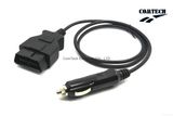 J1962 OBD-II 16p M to Cigarette Lighter Cable