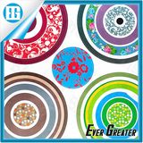 Chinese Classical Art Small Broken Flower Fine Sticker