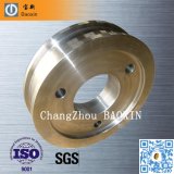 Forged Marine Applied Double Flange Alloy Steel Wheel