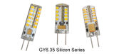 Gu6.35 220V 3014 72LED 4W Silicon LED Auto Lamp