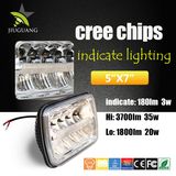 Best Selling Offroad Trucks 35W 5X7inch LED Jeep Headlight