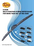 Multi-Function Soft Wiper Blades, 10 Adapters for Over 95% of OE Wipers, Universal Type