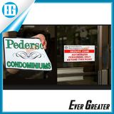 Customized Window Static Cling Decals for Advertising and Promotion