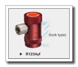 Quick Coupler Transfer Connector R-1234yf High-Side Low-Side