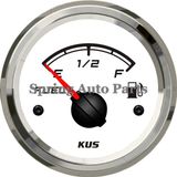 Sq 52mm Fuel Level Meter 12V 24V with Backlight Working with Level Sensor