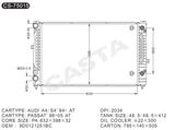 Suitable for Volkswangen Passat'98-05 Aluminum Radiators for Sale