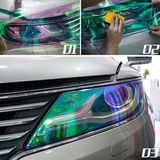 10 Colour Chameleon Car Headlight Tint Film