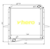 Auto Radiator Cooling system for Truck FAW Jiefang 1301015-8e-010