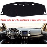Fly5d Dashmat Dashboard Mat Cover Car Interior for Mitsubishi Outlander 2006-11