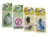 Promotional Custom Paper Air Freshener, Car Perfume Pendant, Hanging Air Freshener, Car Fragrance