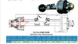 Trailer Axle Trailer Part Thailand Type Axle Zm Type Axle