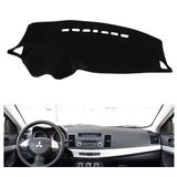 Fly5d Dashmat Dashboard Mat Cover Interior for Mitsubishi Lancer Evo 2010-2015