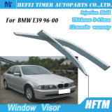 Sun Chrome Side Window Visor Vent Guards Rain for BMW E39 96-00