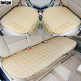 3PCS/Set Quality Soft Silk Velvet Car Seat Covers Seat Cushion for Front Back Seat Chair Winter Warm Seats Cover S/M/L 4 Color