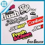 Customized Waterproof Stickers Car Decals with ISO/Ts16949 Certified