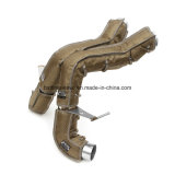 Removable Fireproof Material Exhaust Pipe Thermal Insulation Jacket