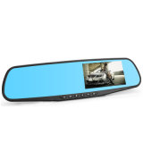 4.3'' HD Dual Record Colorful Display LED Mirror DVR with Rear View Function