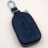 Kc_L_008 Custom Logo or Car Logo Leather Car Key Cover