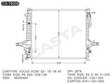 Original quality aluminum auto radiator for Volvo Xc90'02-T6/V8 at