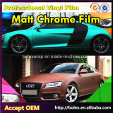 PVC Material Colors Matt Chrome Car Wrap Vinyl Film, 1.52m Width
