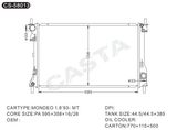 Hot Sales Aluminum Auto Radiator for Ford Mondeo 1.8'93-Mt