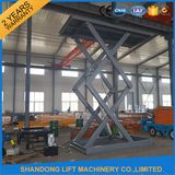 Hydraulic Scissor Underground Garage Car Elevator for Basement