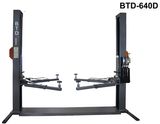 2 Post Lift Car Wash or Repair Machine Lift Professional Asymmetrica 2 Post Hydraulic Car Lift