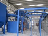 12.5kg/15kg LPG Gas Cylinder Manufacturing Equipment Shot Blasting Machine