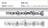 Auto Camshaft for FIAT (7552612)