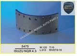 Long Lifetime Brake Lining for Japanese Truck (5475)