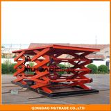 Auto Vertical Lift Plate Scissor Lifting Platform with Height Customized