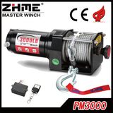 12V 3000lbs ATV/UTV Electric Winch with Wire Rope