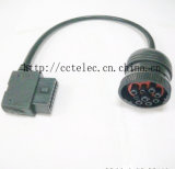 Obdii 16p F to J1939 9p Cable