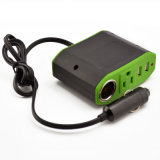 Car 12V DC Power Inverter Withr USB Port AC Outlet Plug Cigarette Lighter
