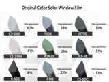 Charcoal Color Vlt 5-80% Sun Shade Control Window Films for Car