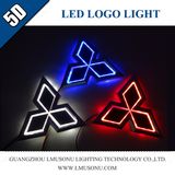 Automobile Car 5D LED Logo Badge Light for Mitsubishi