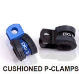 Cushioned Rubber Hose P-Clamps for Auto Part