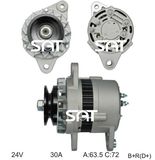 Komatsu Alternator 0-33000-5860 600-821-6120 12251