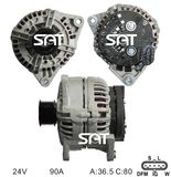 Bosch Alternator 0124655005 Ca1812IR 12594