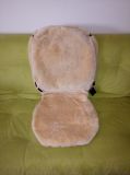 Universal Sheepskin Seat Cover Front Seat Only with Separate Head Rest Cover