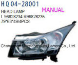 Chevrolet/Chevy Lamp Cruze 2009-2012 Headlight Passanger/Driver-Side 96828234/96828235/95479489/95479488