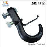 Forged Black Painted Trailer Hook/ Tow Hook/ Pintle Hook