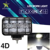 4D IP68 45W 4 X 6inch  Wrangler Waterproof 12V LED Headlight for Jeep
