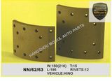 Brake Lining for Japanese Truck Made in China (NN62)