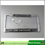 Embossed Logo Custom License Plate Frame