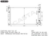 Top Brand Auto Radiator for Colt'02-At