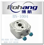 Bonai Auto Spare Parts VW Sharan Passat Skoda/Audi A3 A4 A6 A8 Oil Cooler/Radiatot (028 117 021C/028 117 021D)